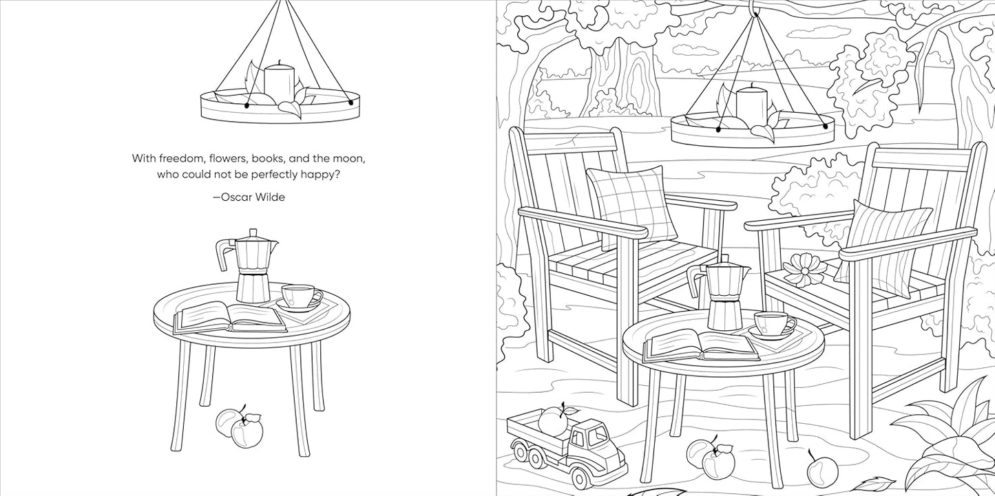 Relaxed Coloring Keepsake Book - Unpredictable Gifts