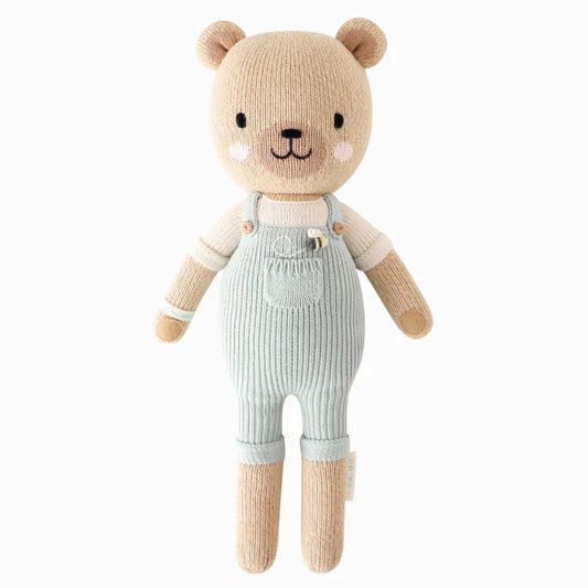 Meet Charlie the Honey Bear – Hand-Knit Companion with a Cause (gives 10 meals) - Unpredictable Gifts