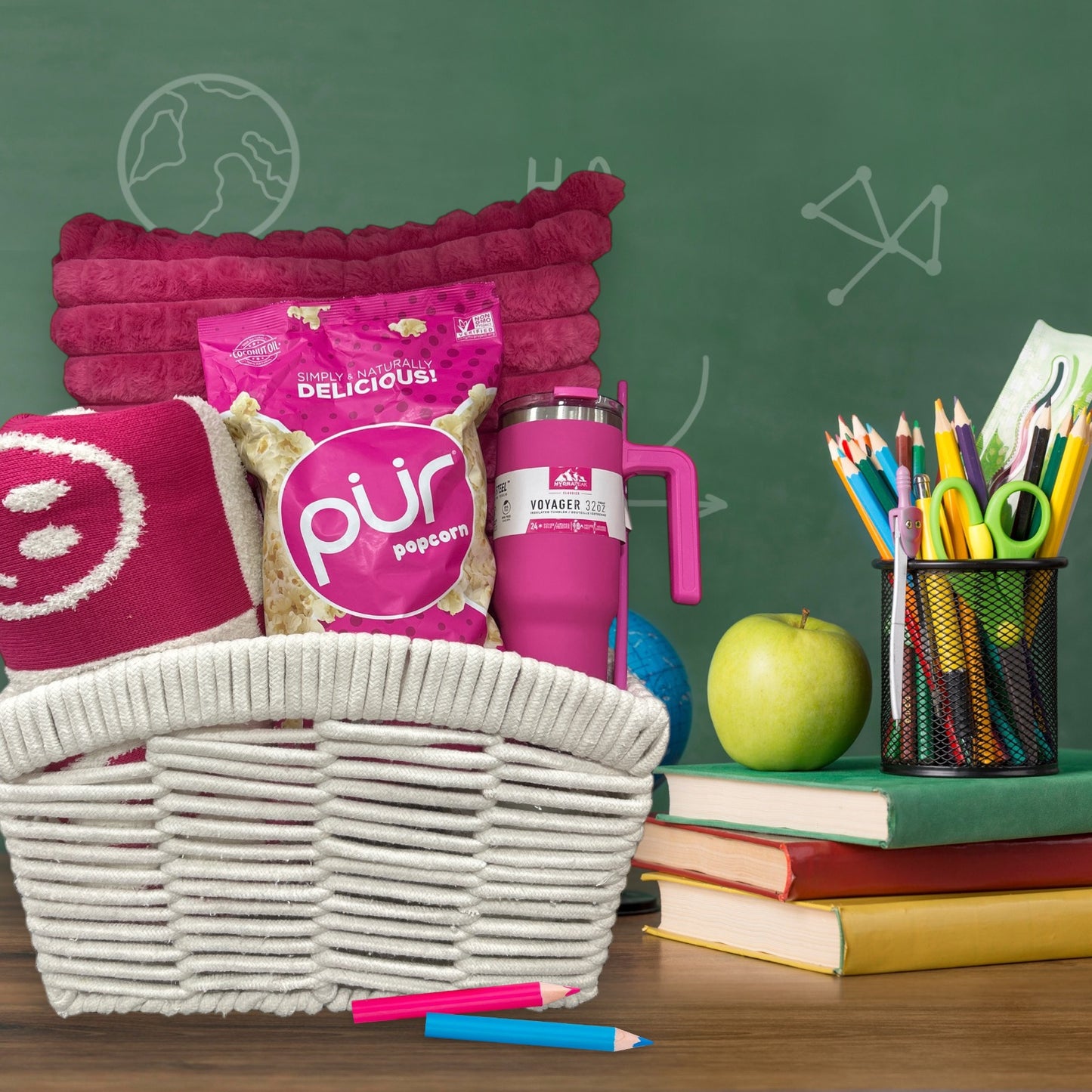 Teen Cozy Essentials Gift Basket - Unpredictable Gifts