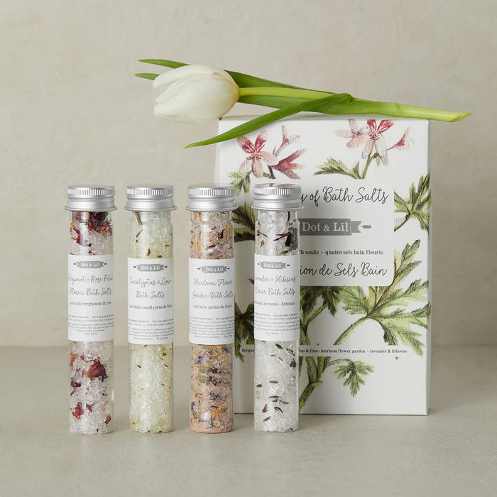 Library Of Bath Salts Gift Set - Unpredictable Gifts
