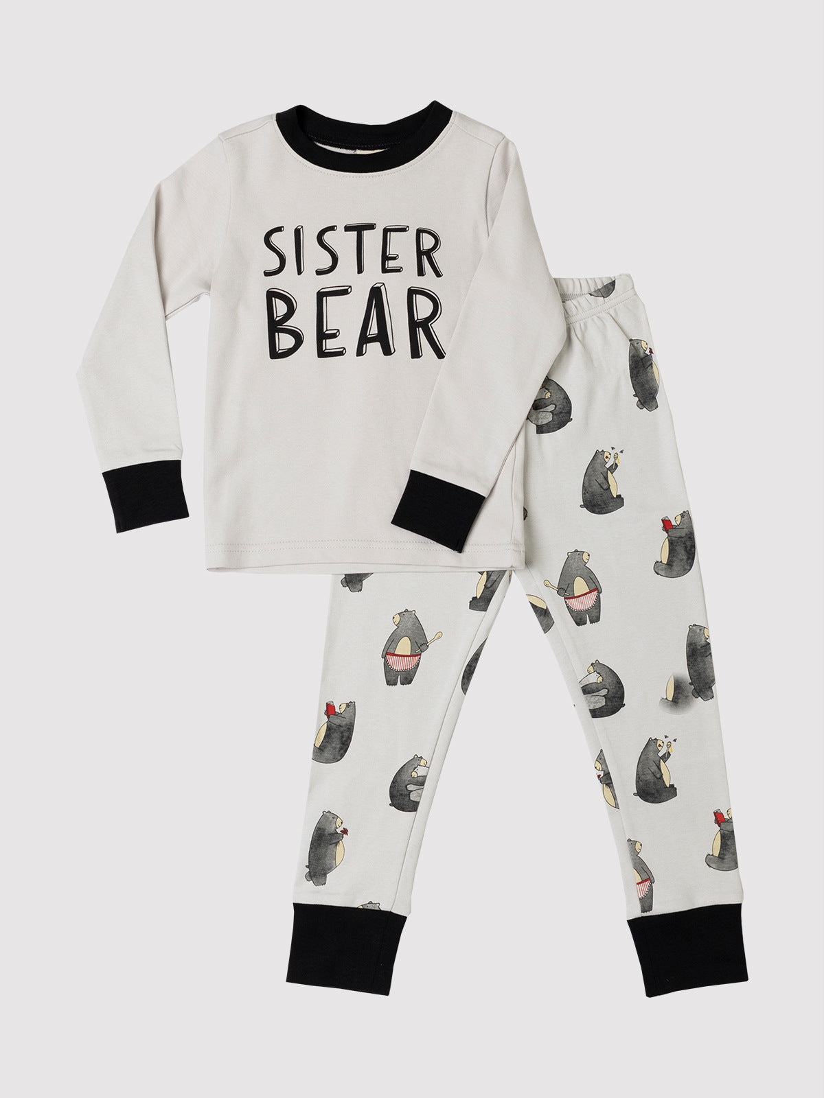Sister Bear Kids PJ Set – 100% Organic Cotton - Unpredictable Gifts
