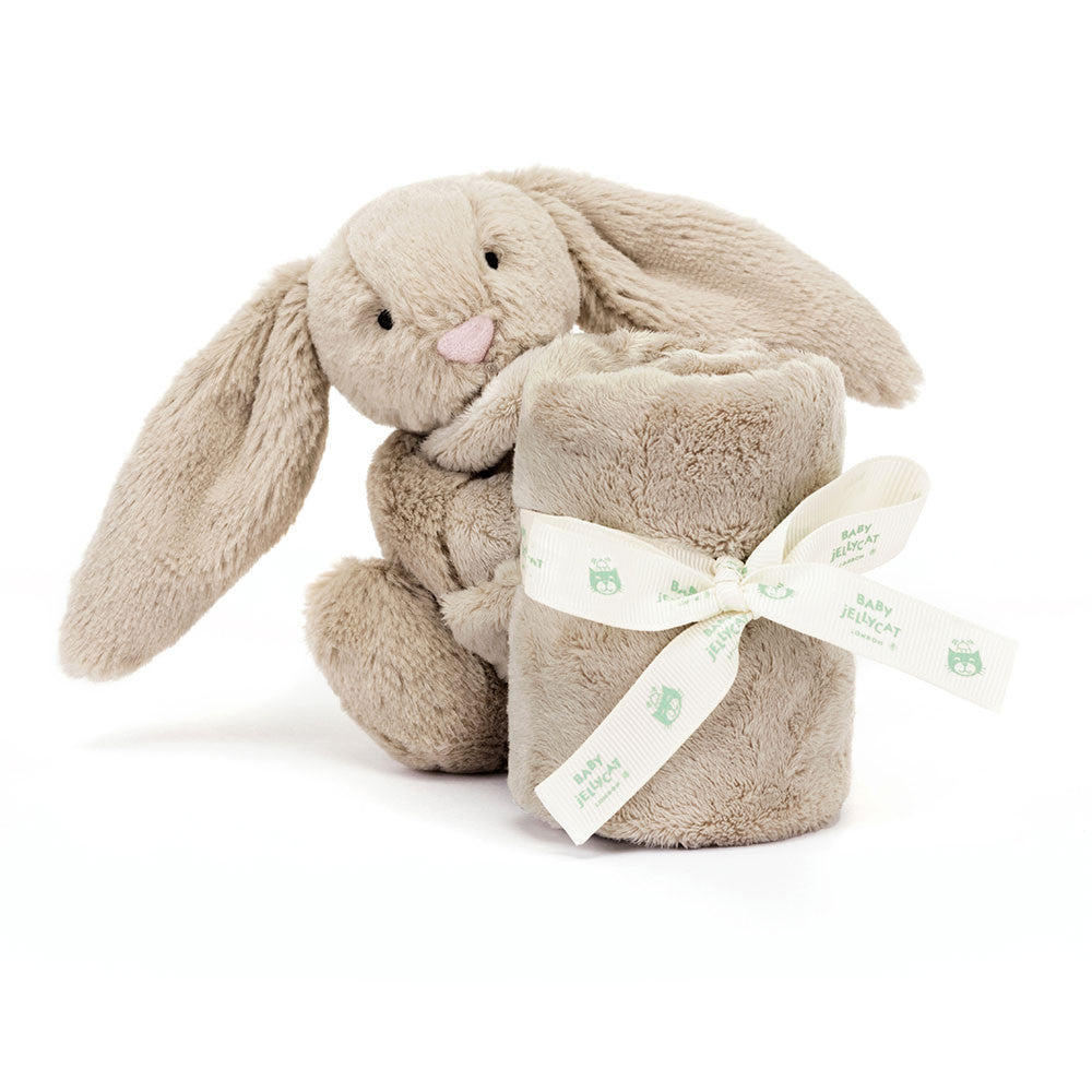 Jellycat Beige Baby Soother / Personalized Bashful Bunny Soother - Unpredictable Gifts