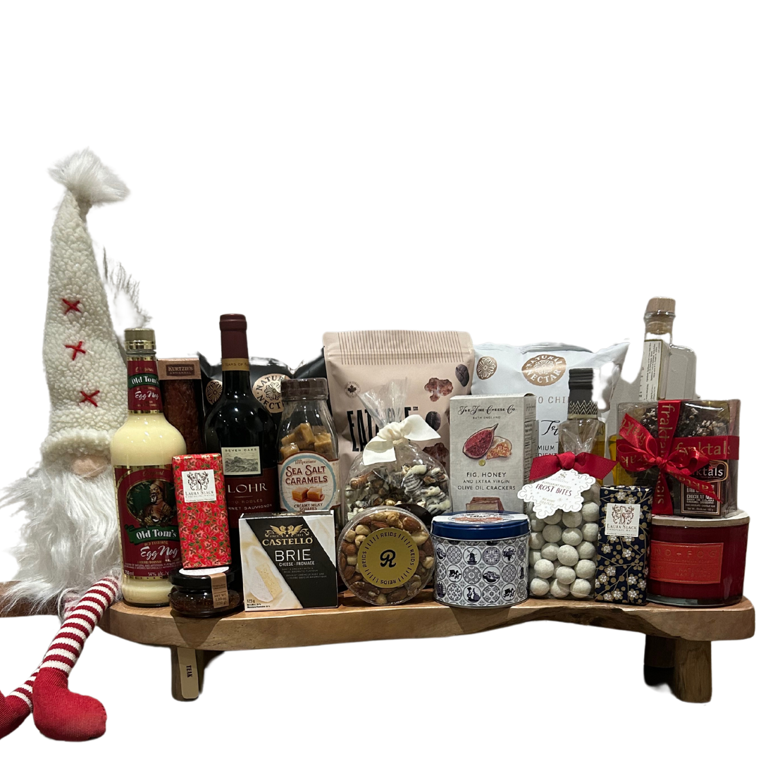 Sleigh-in' It XL Charcuterie Gift Basket - Unpredictable Gifts