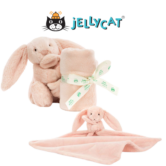 Jellycat Pink Baby Soother / Personalized Bashful Bunny Soother - Unpredictable Gifts