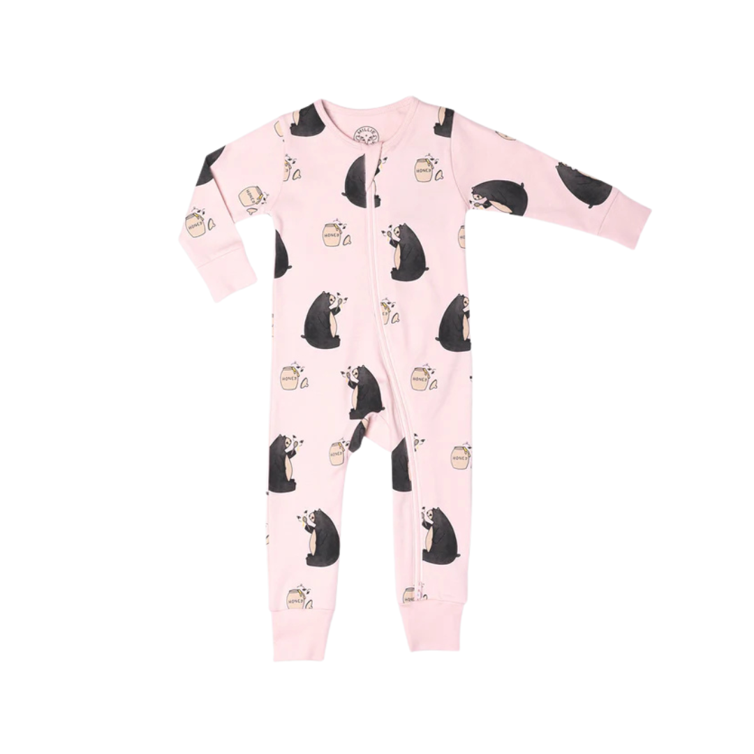 Honey Bear Organic Cotton Onesie – 100% Organic Cotton - Unpredictable Gifts