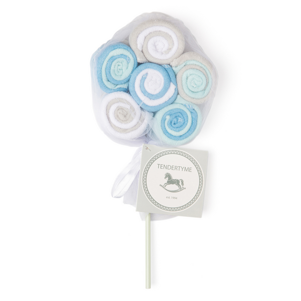 Washcloth Lollipop 12 Pack - Unpredictable Gifts