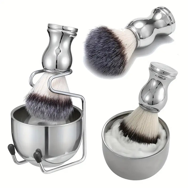 3-in-1 Men’s Beard Shaving Set – A Grooming Essential for Gift Baskets - Unpredictable Gifts