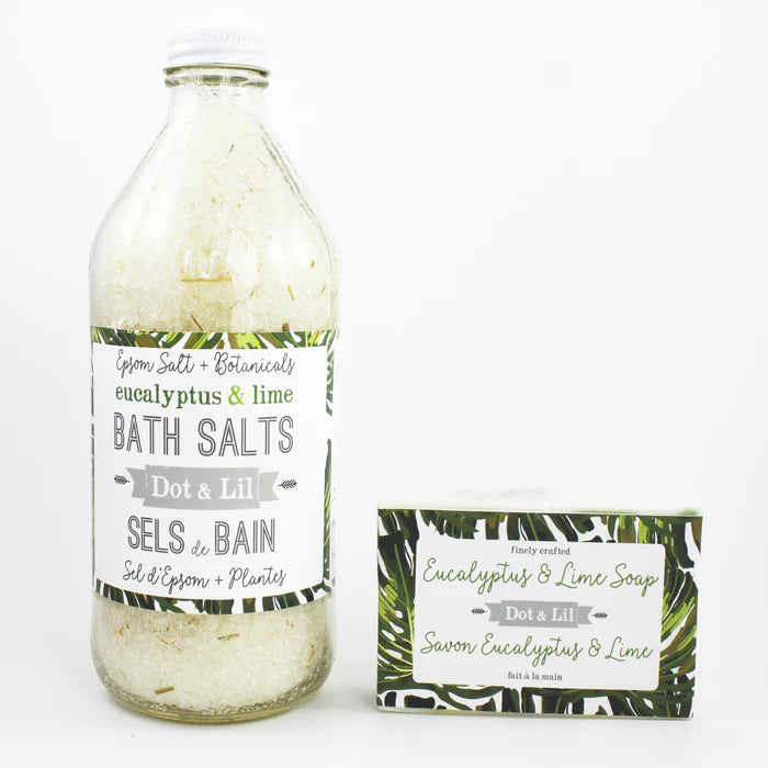 Eucalyptus & Lime Bath Salt - Unpredictable Gifts
