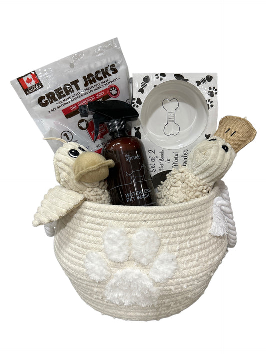 Doggy Delight Bundle Gift Basket - Unpredictable Gifts