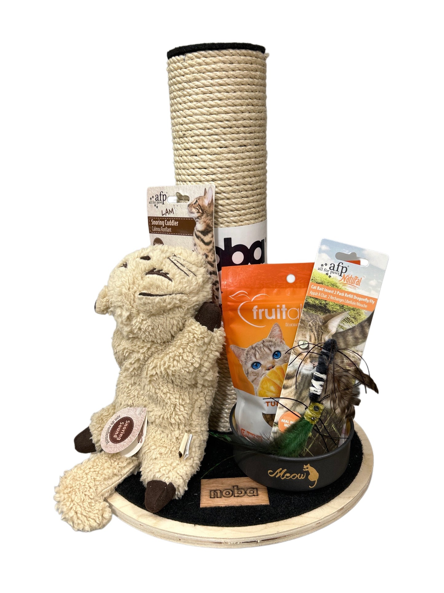 Purrfectly Pawsome  Gift Basket - Unpredictable Gifts
