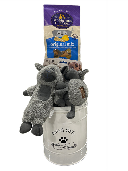 Tail-Waggin' Treats Gift Basket - Unpredictable Gifts