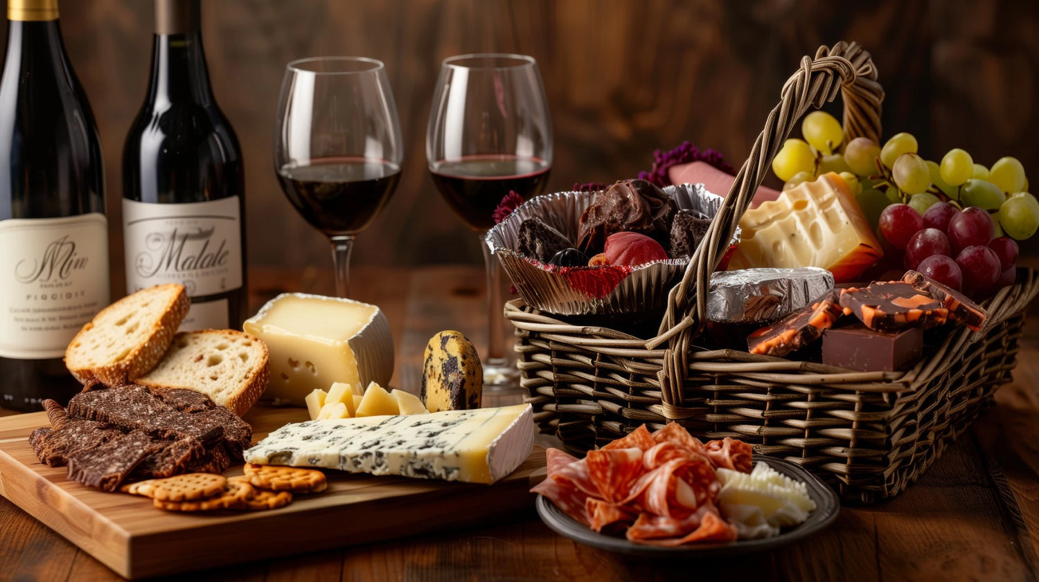 Custom Gourmet Gift Baskets