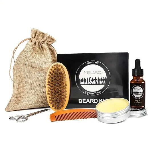 MELAO Beard Grooming &amp; Care Kit for Men - Unpredictable Gifts