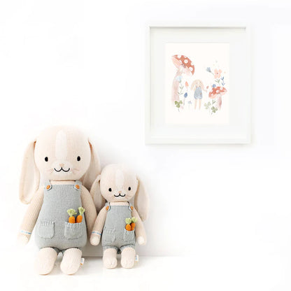 Meet Henry the Bunny – Hand-Knit Companion with a Cause (gives 10 meals)
