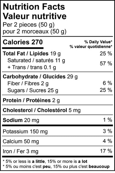 SAXON CHOCOLATES Peppermint Bark Snowflake Bag (3pcs.)