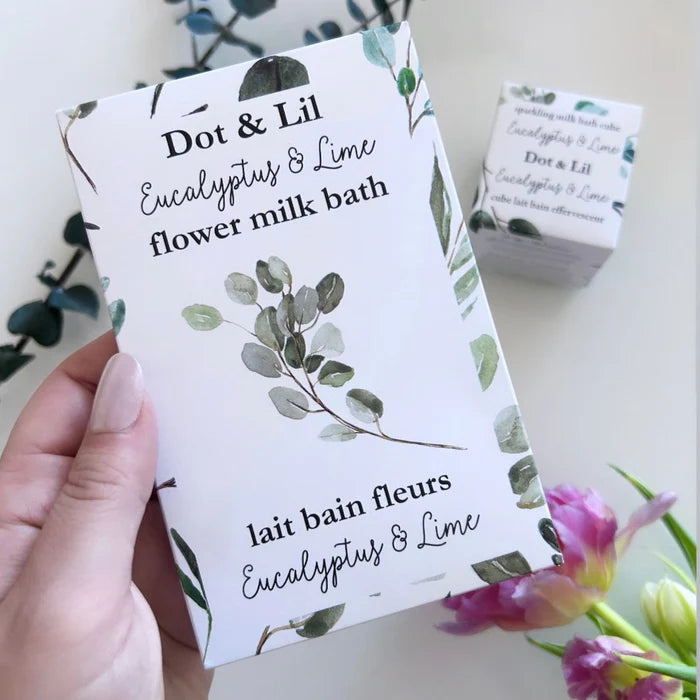 Eucalyptus & Lime Bath Milk Sachet - Unpredictable Gifts