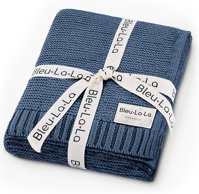100% Organic Cotton Baby Blanket – Pure Comfort for Your Gift Basket - Unpredictable Gifts