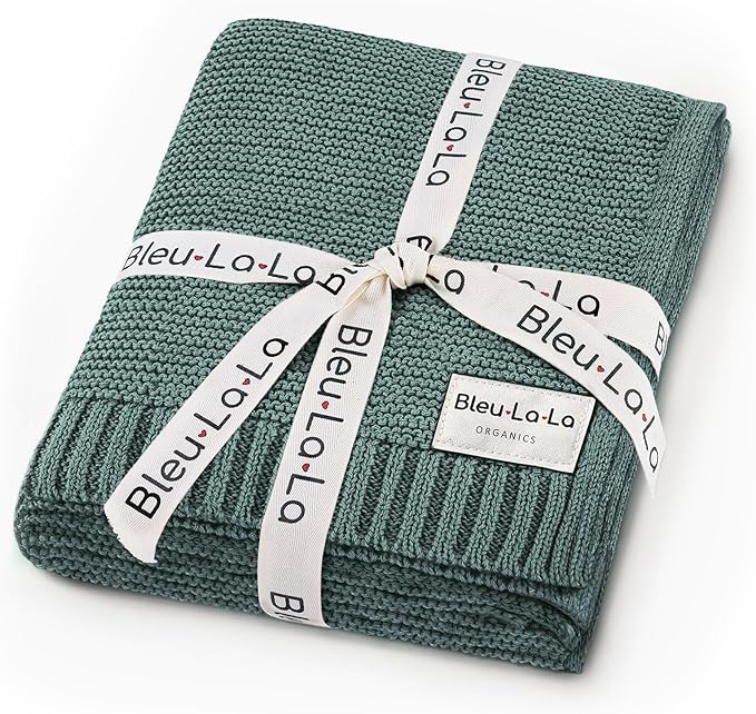 100% Organic Cotton Baby Blanket – Pure Comfort for Your Gift Basket - Unpredictable Gifts