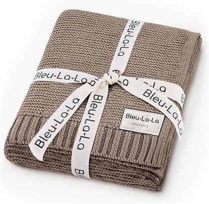 100% Organic Cotton Baby Blanket – Pure Comfort for Your Gift Basket - Unpredictable Gifts