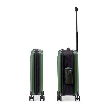 Green foldable carry on trolley sen z° foldaway carry on trolley