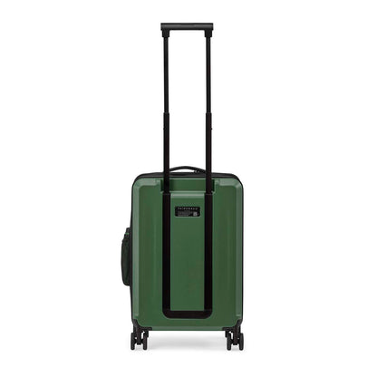 Green foldable carry on trolley sen z° foldaway carry on trolley