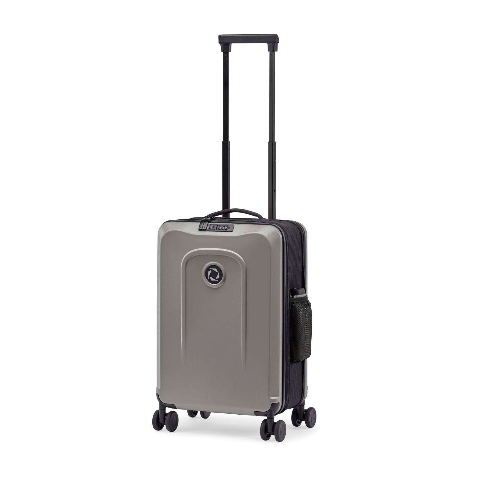 Silk Grey foldable carry on trolley sen z° foldaway carry on trolley - Unpredictable Gifts