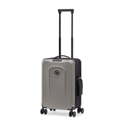 Silk Grey foldable carry on trolley sen z° foldaway carry on trolley - Unpredictable Gifts