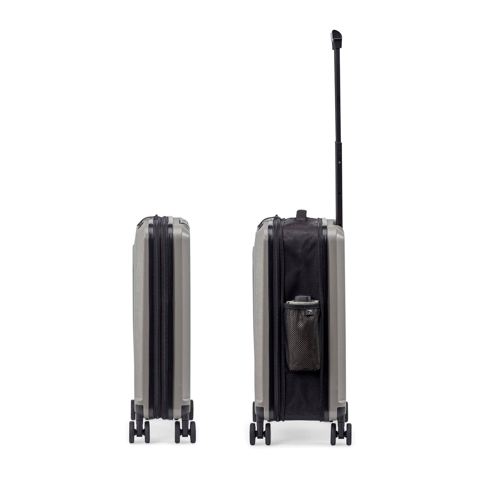 Silk Grey foldable carry on trolley sen z° foldaway carry on trolley - Unpredictable Gifts