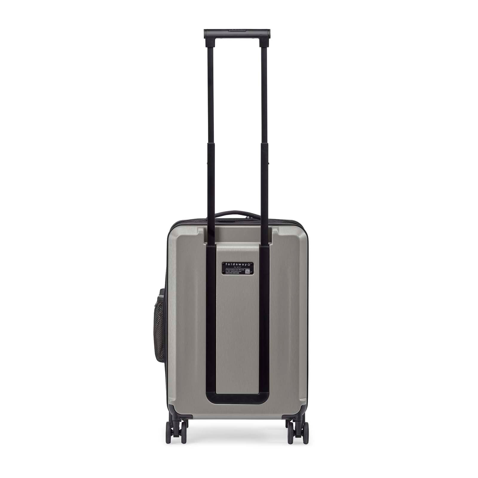 Silk Grey foldable carry on trolley sen z° foldaway carry on trolley - Unpredictable Gifts