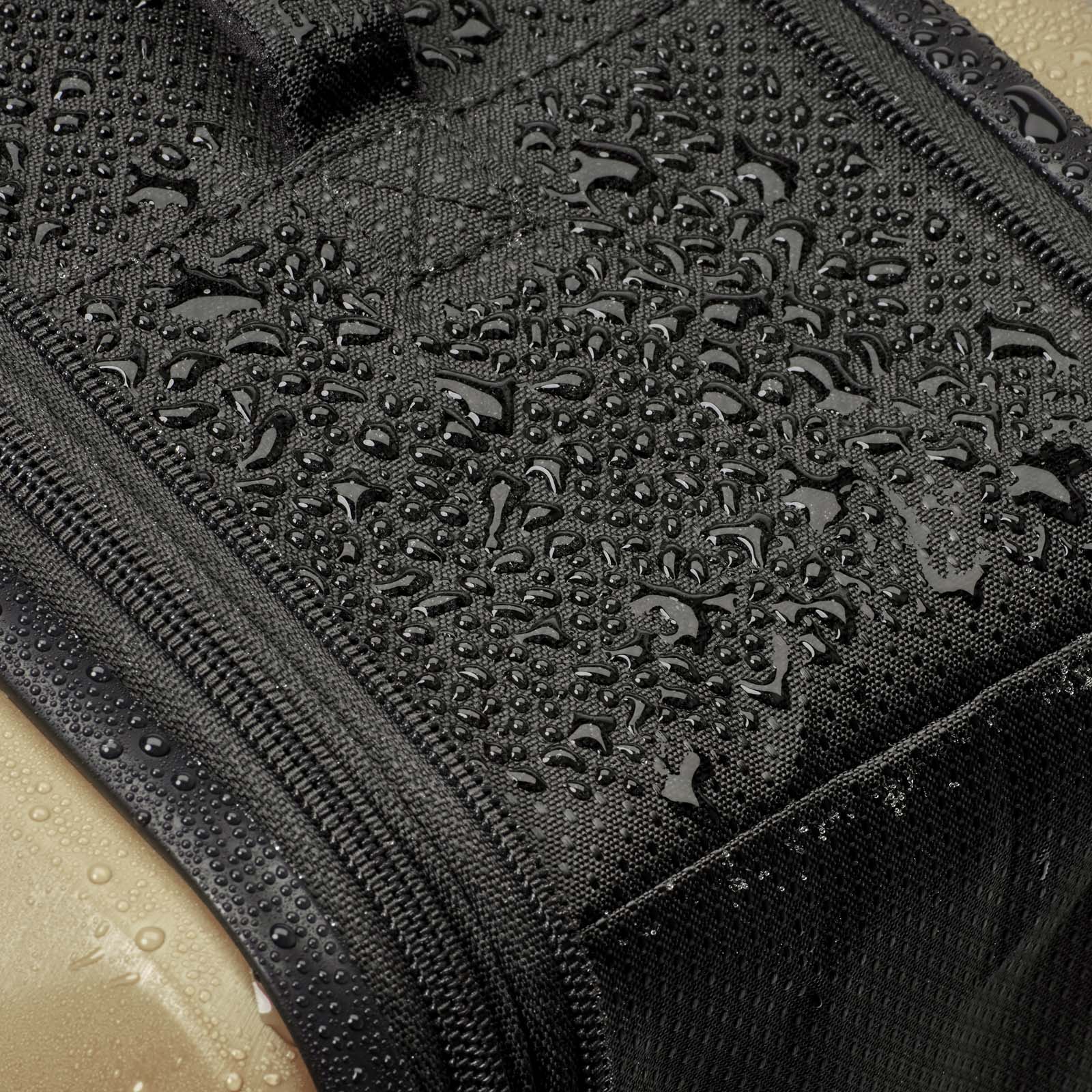 Shiny Champagne Brown foldable check in trolley senz° foldaway check in trolley - Unpredictable Gifts