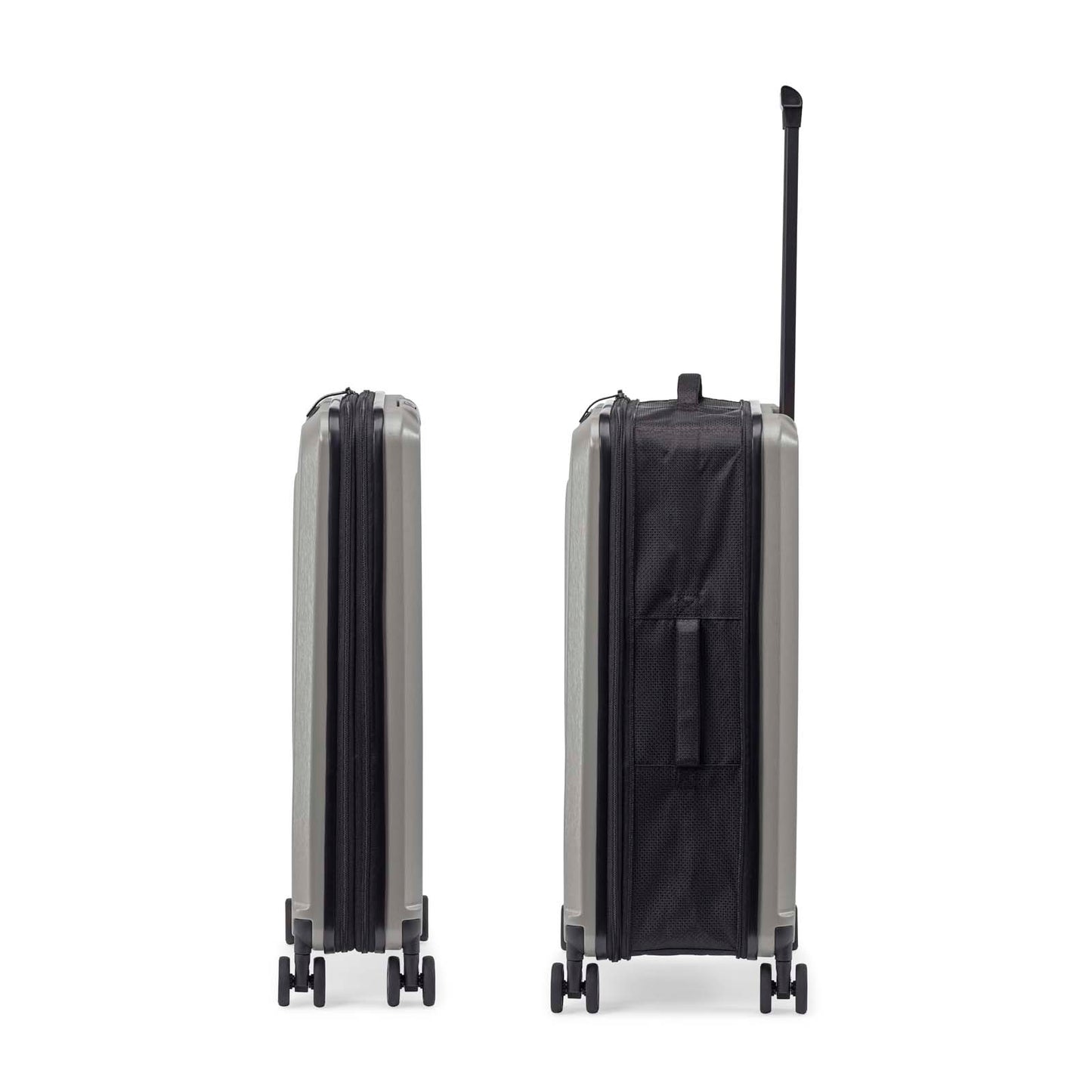 Silk Grey foldable check in trolley senz° foldaway check in trolley - Unpredictable Gifts