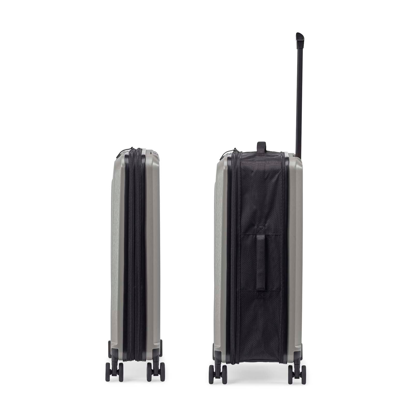 Silk Grey foldable check in trolley senz° foldaway check in trolley - Unpredictable Gifts