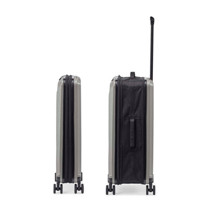 Silk Grey foldable check in trolley senz° foldaway check in trolley - Unpredictable Gifts