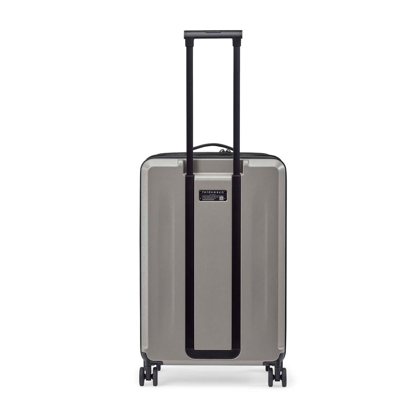Silk Grey foldable check in trolley senz° foldaway check in trolley - Unpredictable Gifts