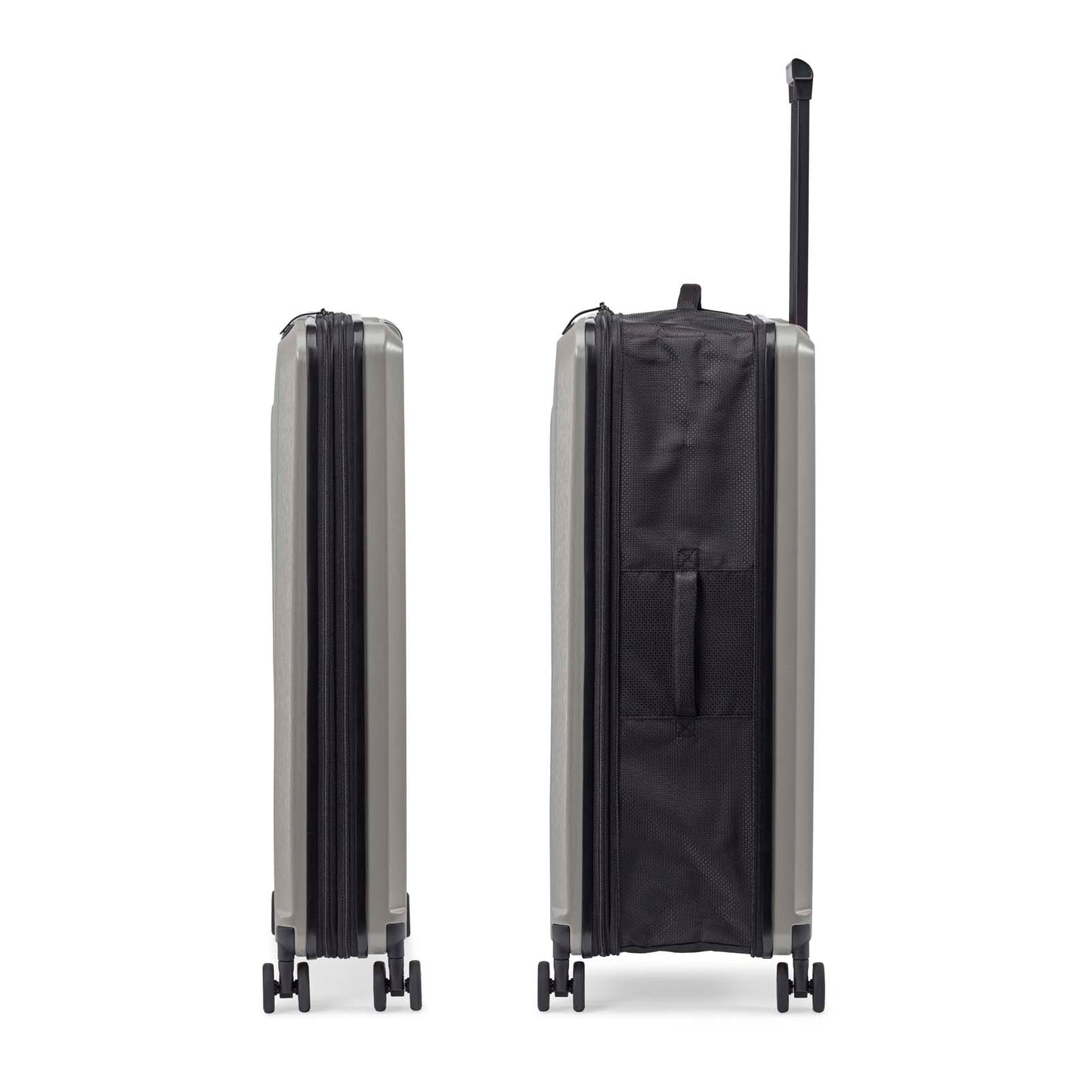 Silk Grey foldable large check in trolley senz° foldaway large check in trolley