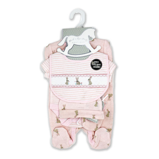 5-Piece Dream Theme Set – Cozy Cotton Essentials for Baby Gift Baskets - Unpredictable Gifts