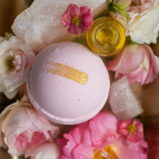 Blush Quartz Bath Bomb - Unpredictable Gifts