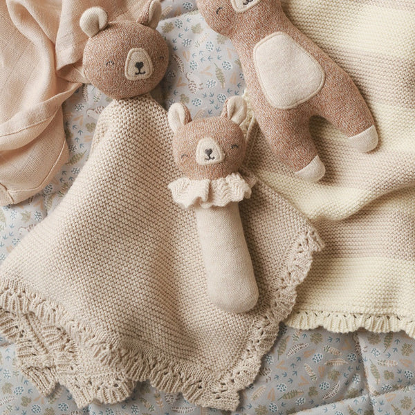 Avery Row Brave Bear Cuddle Cloth