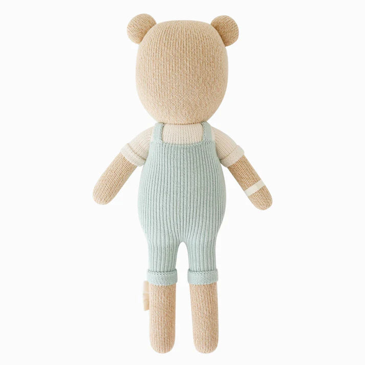 Meet Charlie the Honey Bear – Hand-Knit Companion with a Cause (gives 10 meals) - Unpredictable Gifts