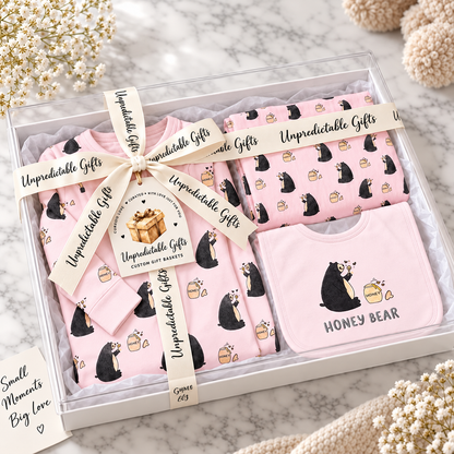 Honey Bear Box Set 100% Organic Cotton