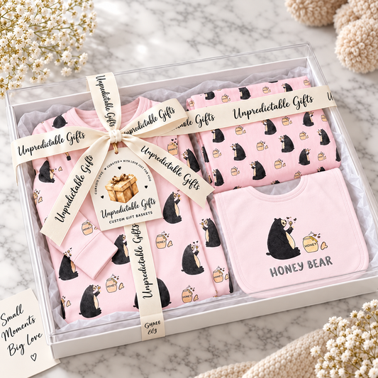 Honey Bear Box Set 100% Organic Cotton