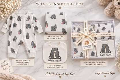 Baby Bear Box Set 100% Organic Cotton