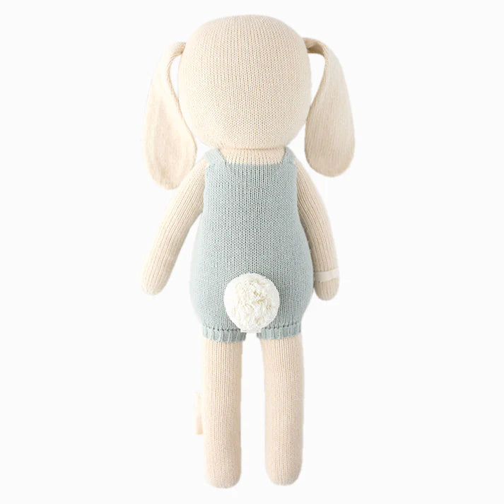 Meet Henry the Bunny – Hand-Knit Companion with a Cause (gives 10 meals)