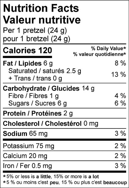 White Chocolate Pistachio Pretzels Bag (3 pcs.)