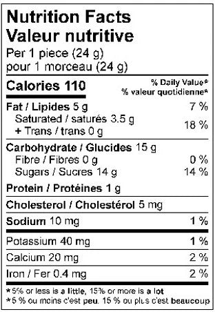 SAXON CHOCOLATES Milk Chocolate Snowflake Marshmallow Bag (3 pcs.)