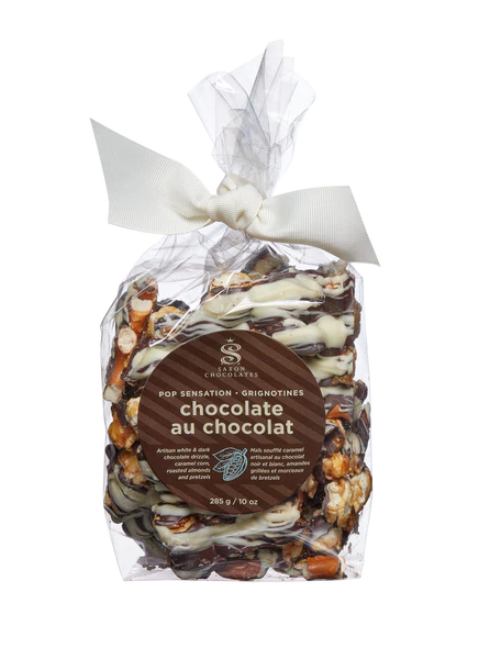 SAXON CHOCOLATES Pop Sensation Popcorn Mix - Unpredictable Gifts