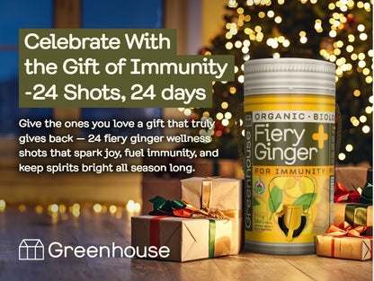 24-Day Ginger Shot Holiday Box / Christmas
