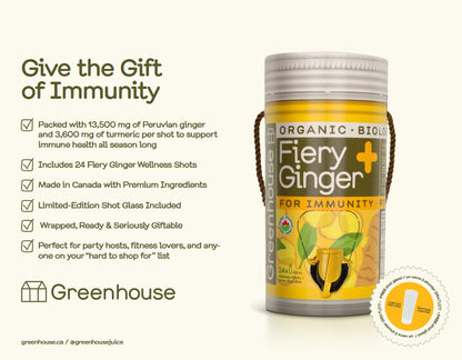 24-Day Ginger Shot Holiday Box / Christmas