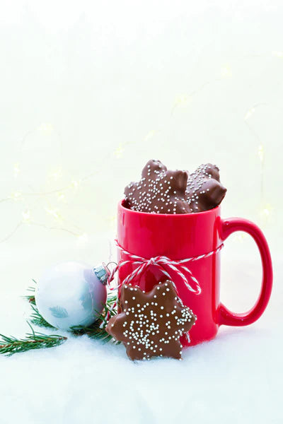 SAXON CHOCOLATES Milk Chocolate Snowflake Marshmallow Bag (3 pcs.) - Unpredictable Gifts