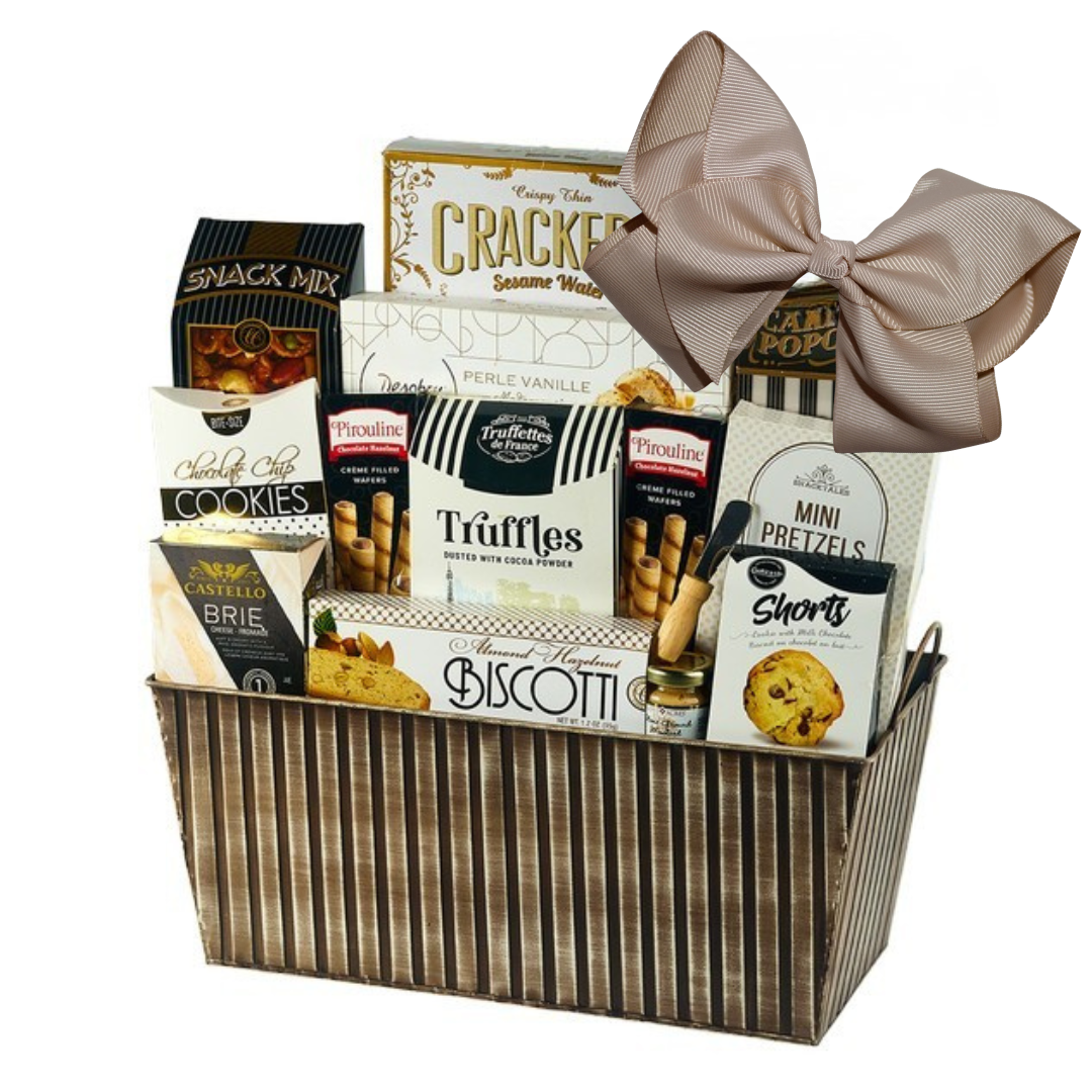 The Gourmet Indulgence Basket / Ships to U.S. and Canada